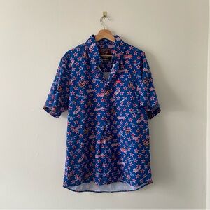 Snap-On Dixxon Printed Button Up Shirt